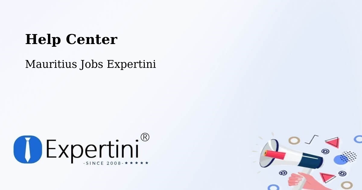 Help Center – Camp Diable - Mauritius Jobs Expertini