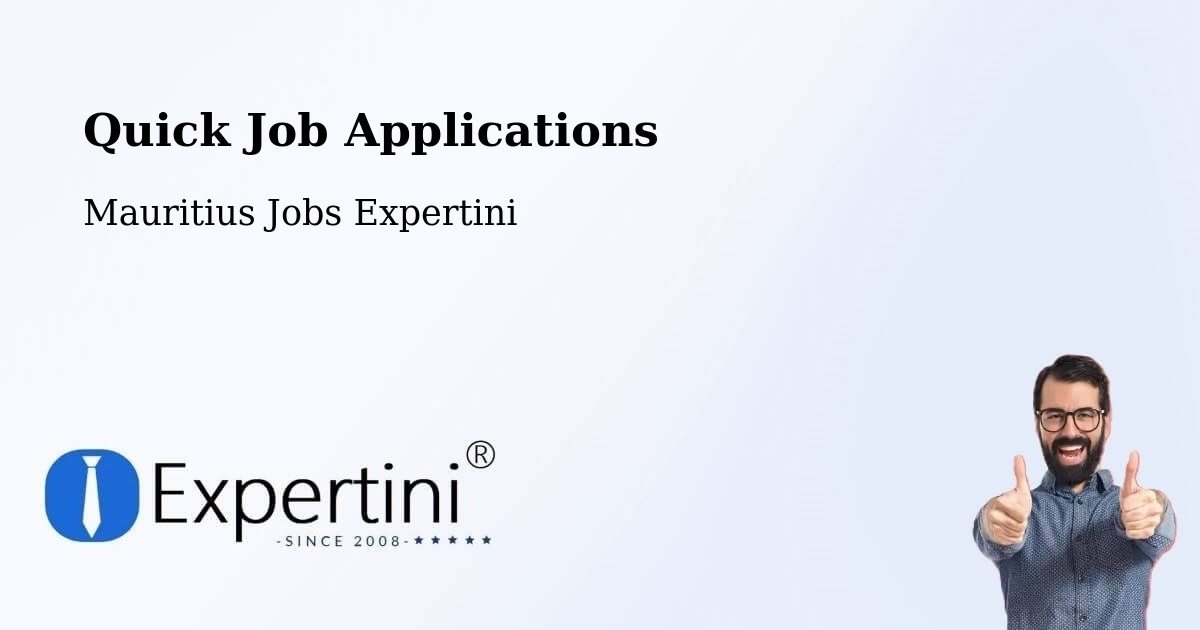 Quick Apply Feature – Camp Diable - Mauritius Jobs Expertini